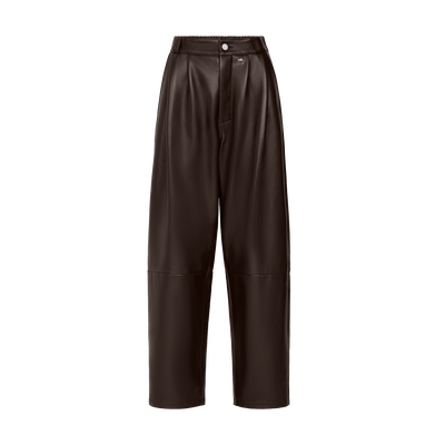 Trousers , Mocha - Leather