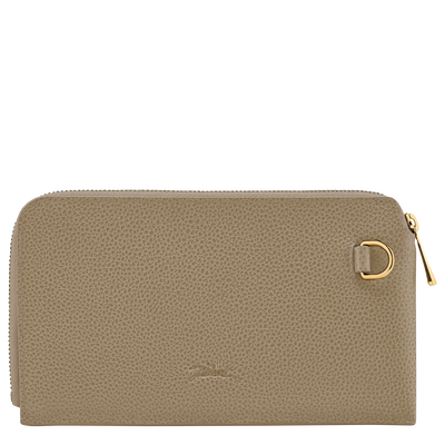 Le Foulonn&eacute; Pouch , Lichen - Leather