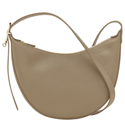 Le Foulonn&eacute; S Crossbody bag , Lichen - Leather