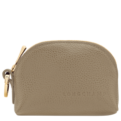 Le Foulonn&eacute; Coin purse , Lichen - Leather