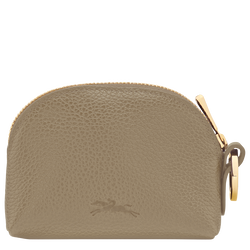 Le Foulonn&eacute; Coin purse , Lichen - Leather