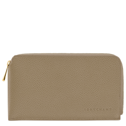 Le Foulonn&eacute; Pouch , Lichen - Leather