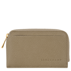 Le Foulonn&eacute; Card holder , Lichen - Leather