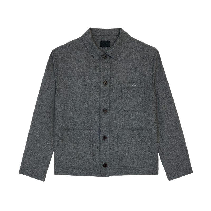 Jacket , Anthracite - Flannel  - View 1 of  3