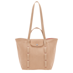 Le Pliage Collection M Tote bag , Beige - Canvas