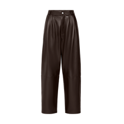 Trousers , Mocha - Leather