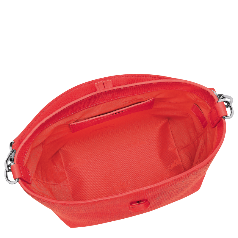 Le Roseau XS Bucket bag , Vermilion - Leather  - View 5 of  6