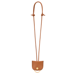 Le Pliage Xtra Key ring , Cashew - Leather