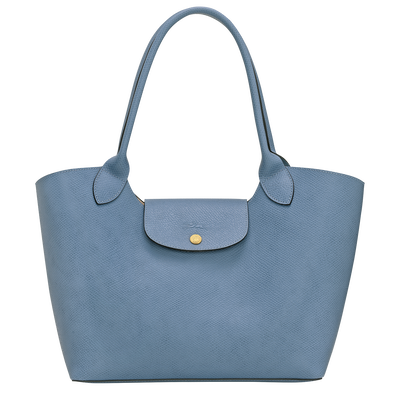 Épure Bolso de hombro , Cuero - Azul Pizarra