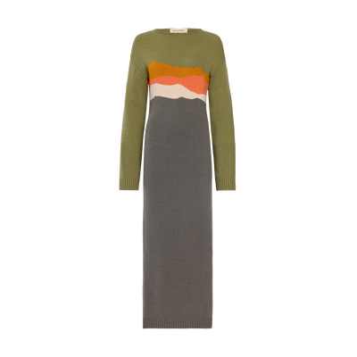 Vestido , Punto - Mineral