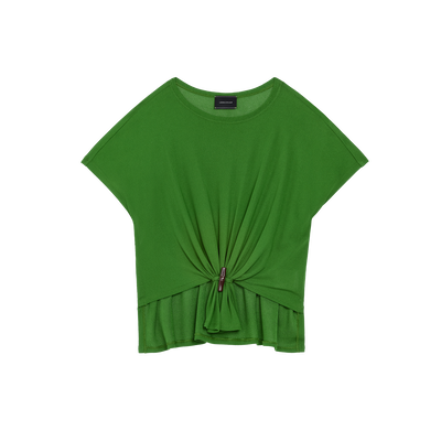 Top , Jersey cr&ecirc;pe - Matcha
