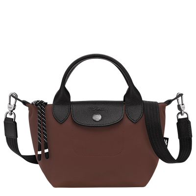 Le Pliage Energy Tas met handgreep aan de bovenkant XS , Cacao - Gerecycled canvas