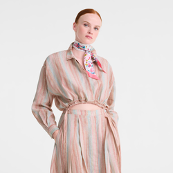 Fita para o cabelo Frise Fleurie , Seda - Camar&atilde;o