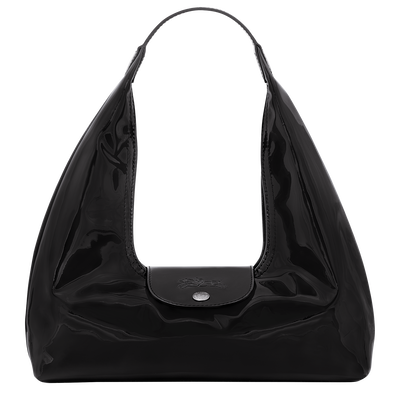 Le Pliage Xtra 肩揹袋 M , 黑色 - 皮革