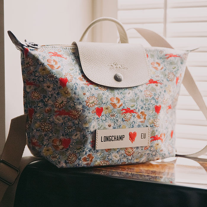 sac longchamp violet