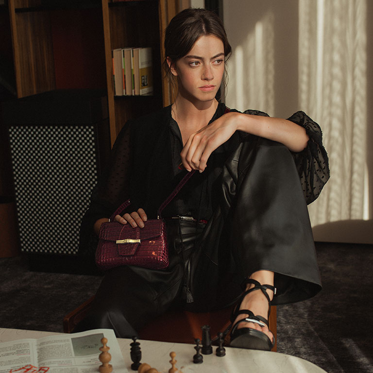 Sac longchamp roseau bandoulière Clearance