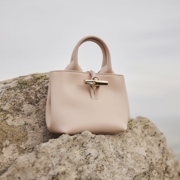 LONGCHAMP ロゾ XL トート ミント バンドゥとチャーム付き ロンシャン ル ロゾ | Longchamp JP
