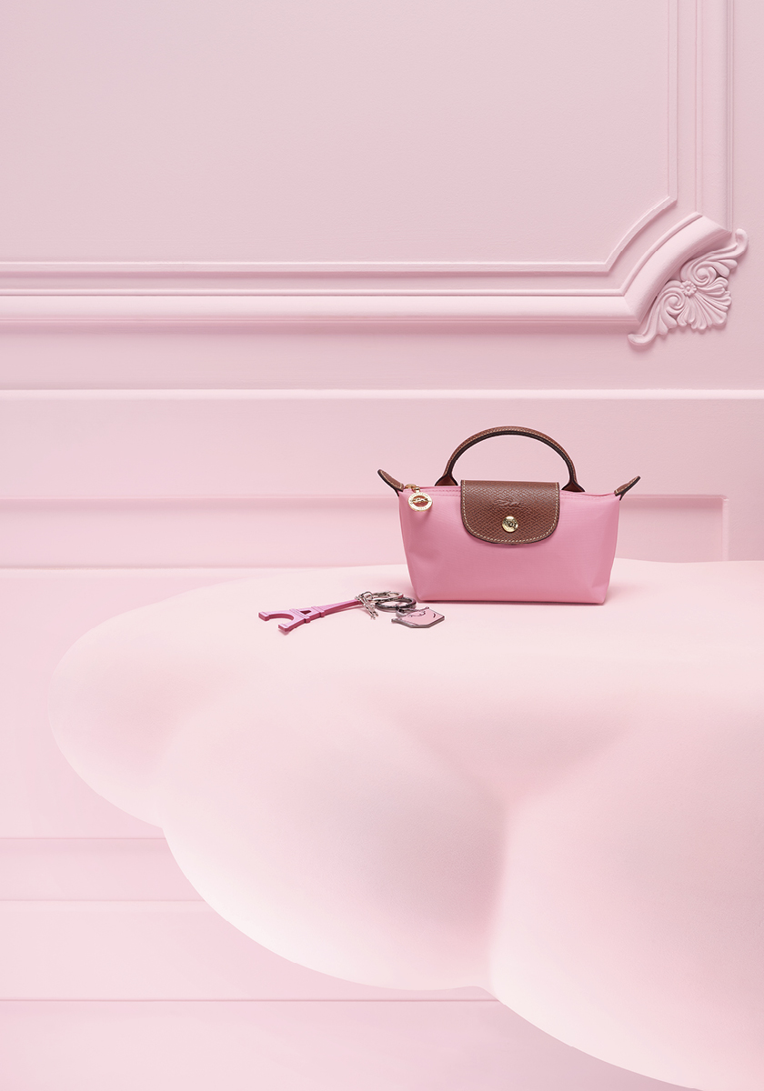 Pink le pliage longchamp cheap