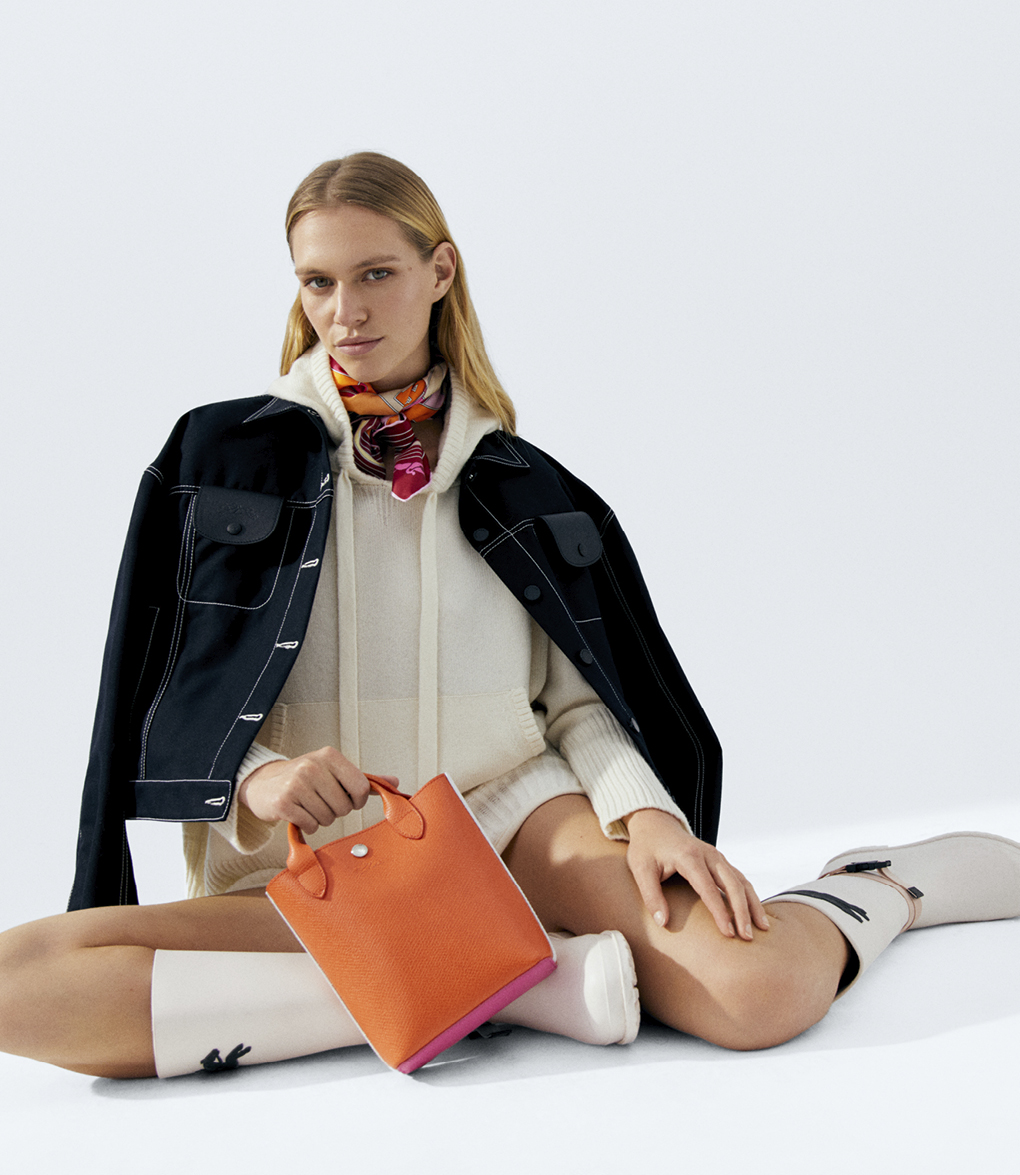 15339 LONGCHAMP Epure XS Tote Bag ORANGE |