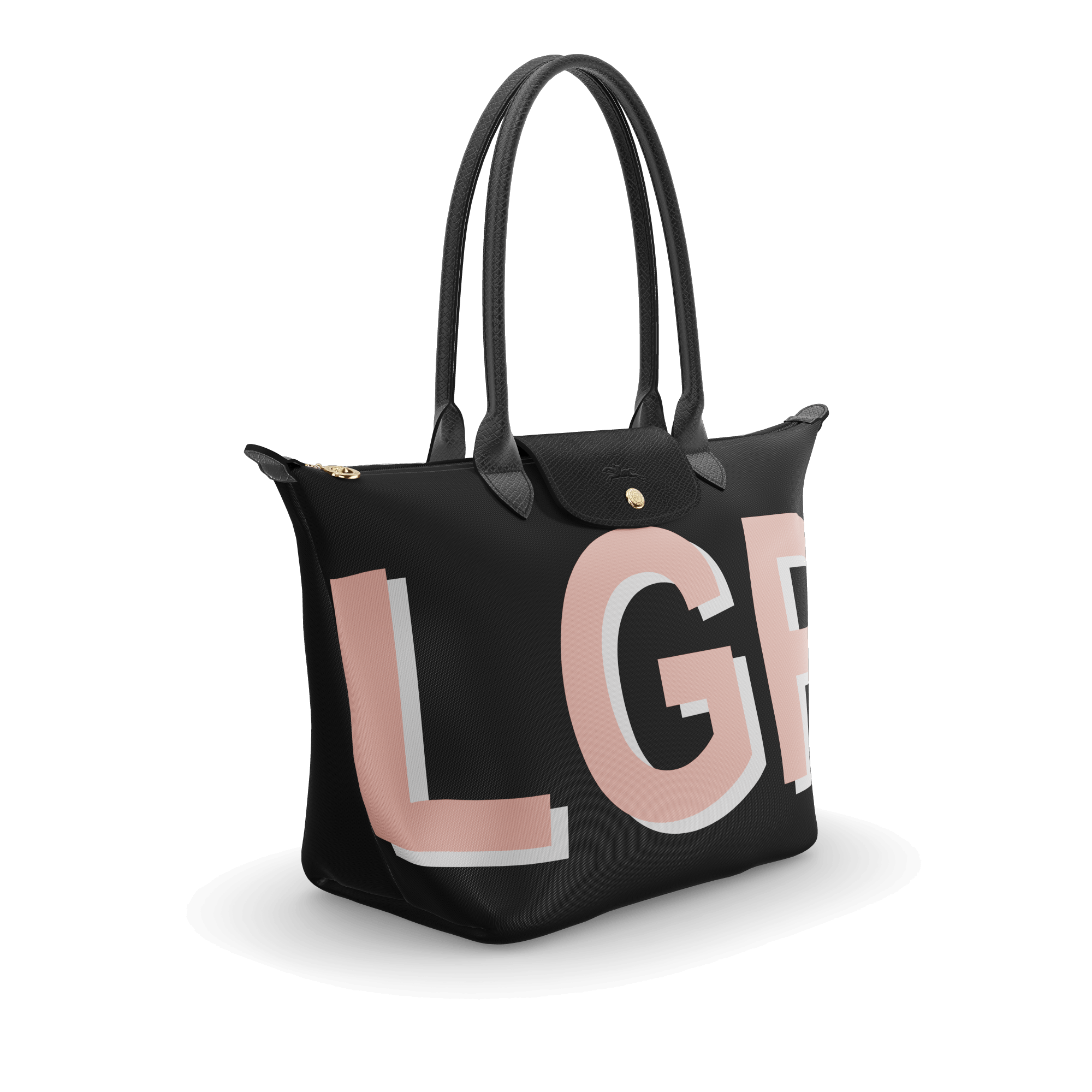 Sac cabas L My Pliage - Vue 3 de 6