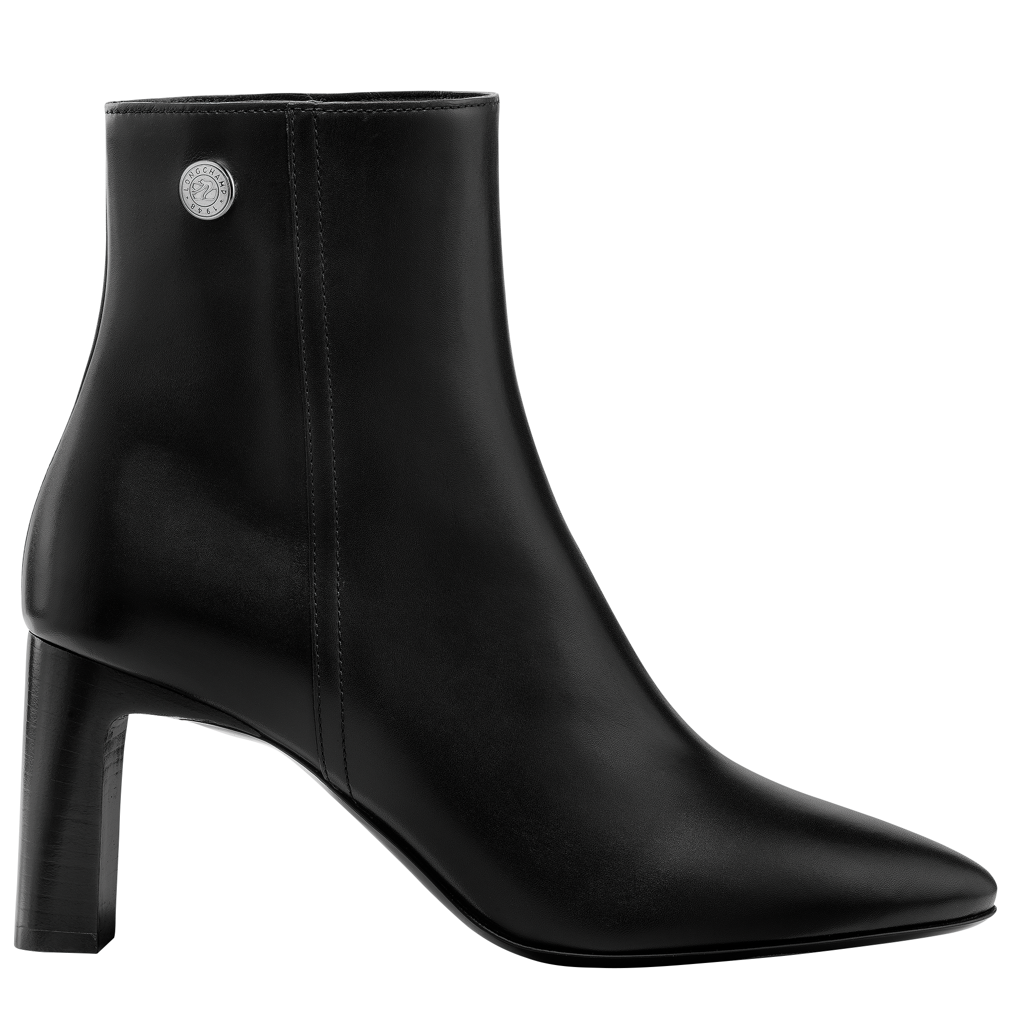 Epure Low Boots Black - Leather 6 | Longchamp US display picture 1