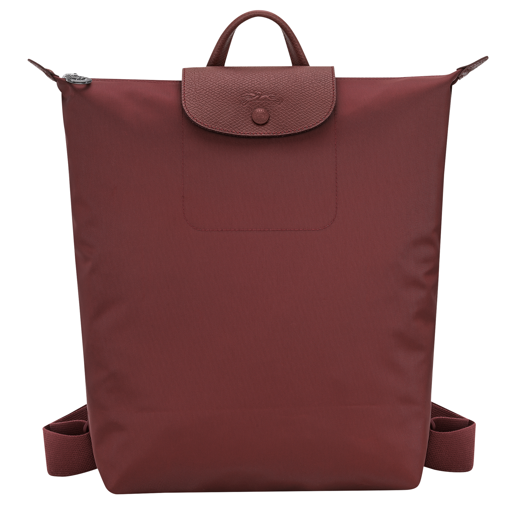 Le Pliage One M Backpack Burgundy - Recycled canvas | Longchamp US