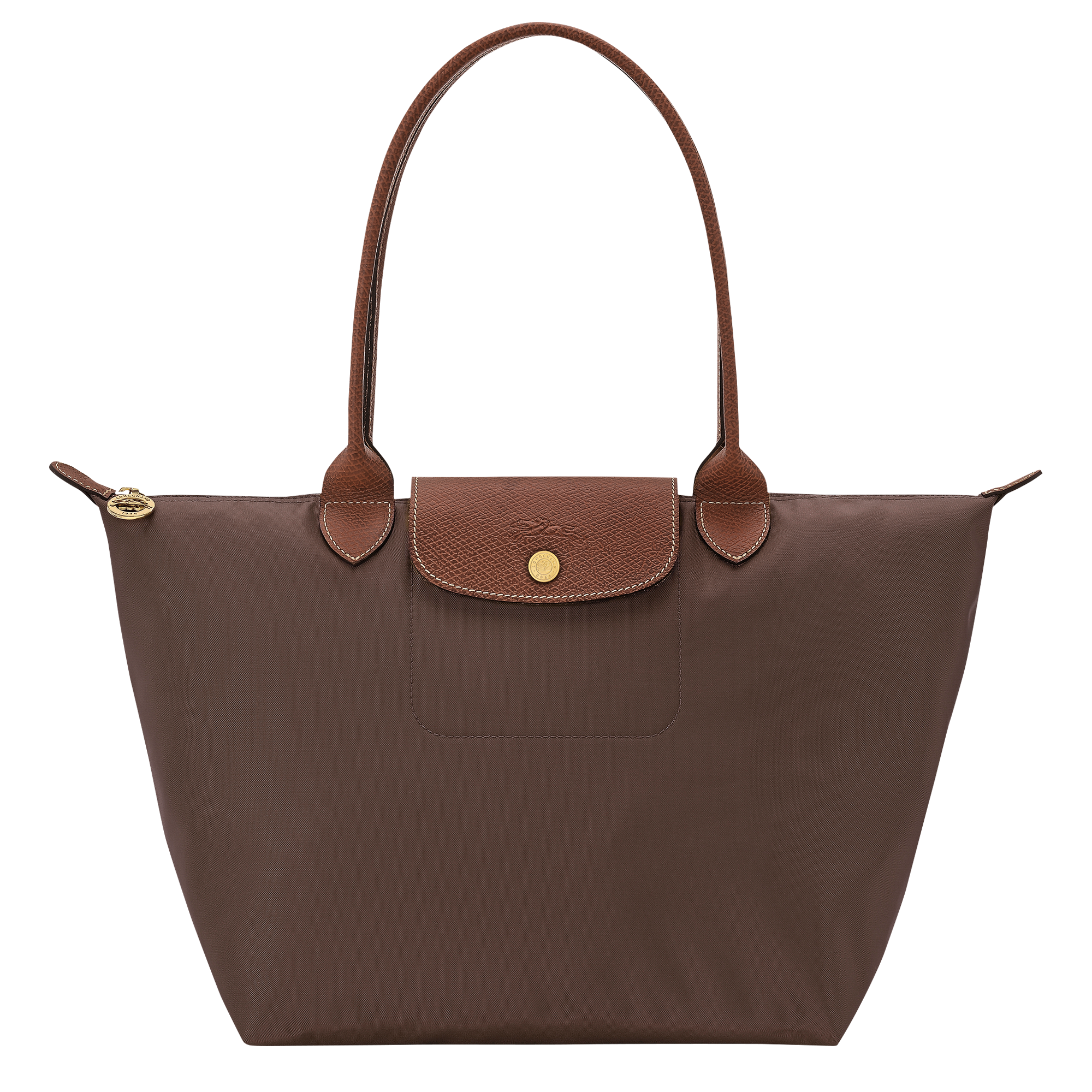 Le Pliage Original M Tote bag Mocha - Recycled canvas | Longchamp US